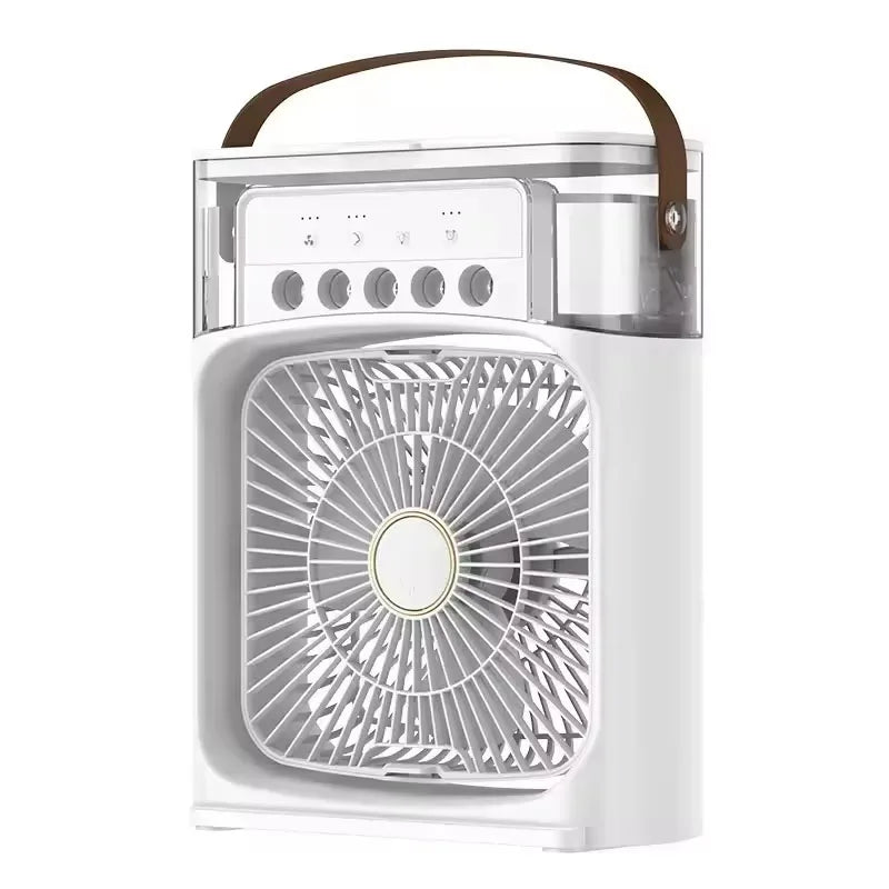 ❄️ Ventilador 3 en 1: Enfriador, Humidificador y Ventilador Portátil